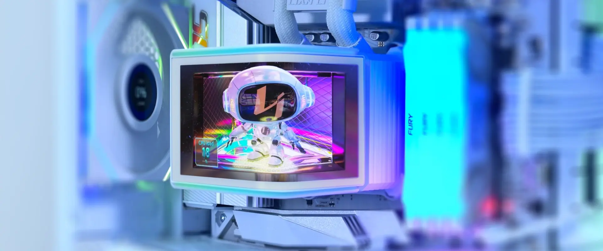 Lian Li HydroShift II Curved 360 adds a motorized OLED screen to its new AIO cooler