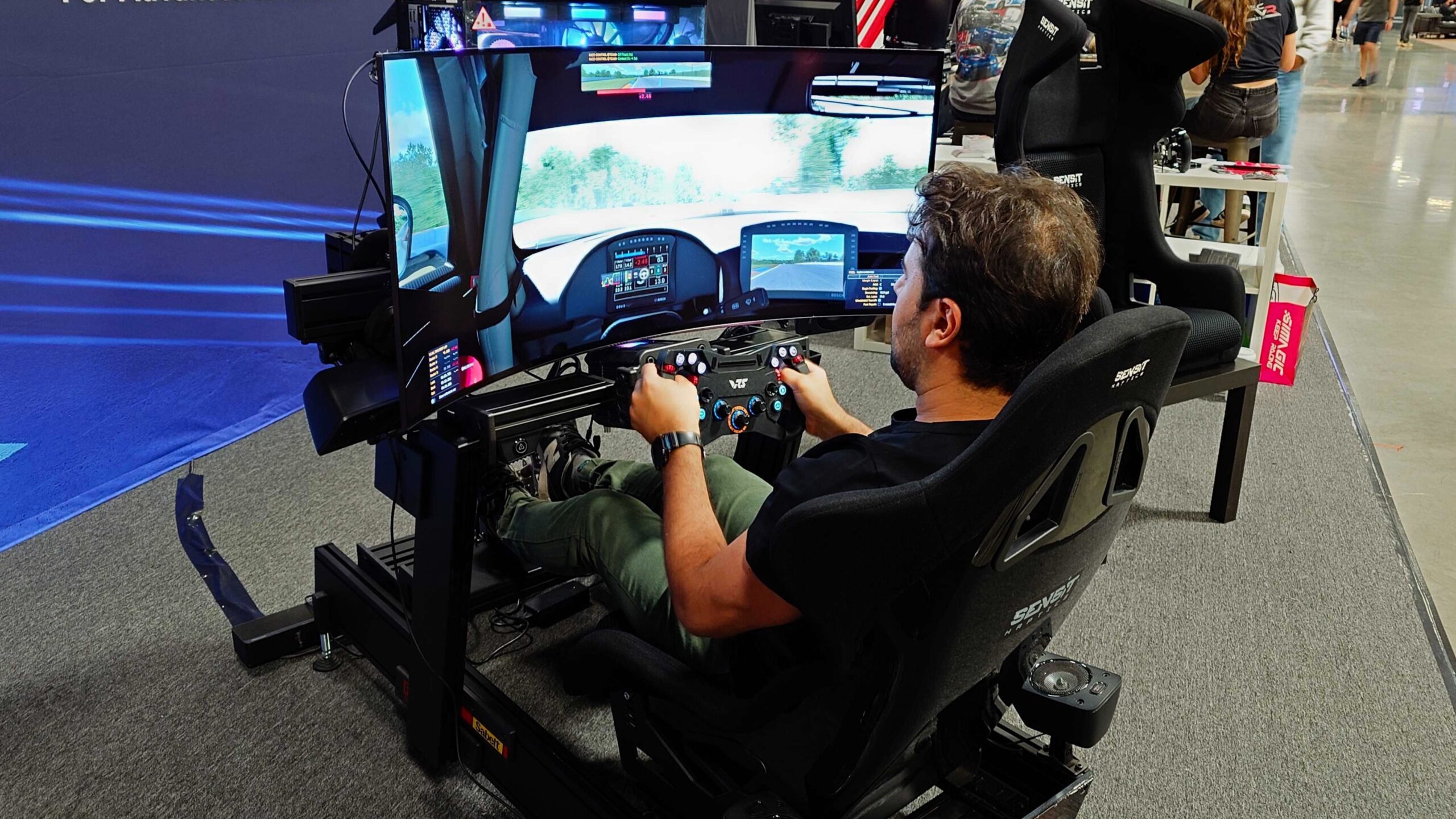 Haptic seats could make racing games feel much closer to real driving