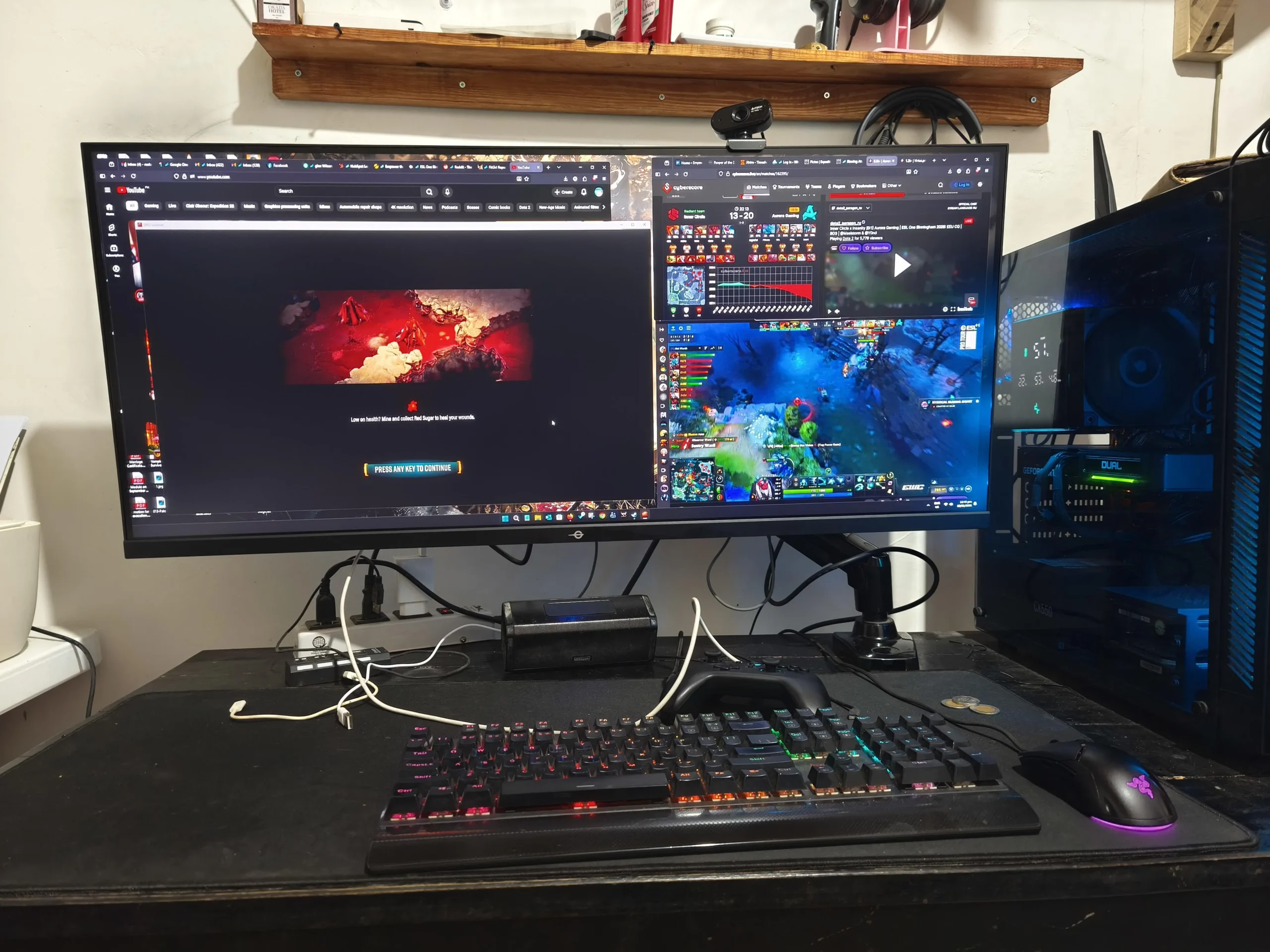 Titan Army may be preparing a massive 57 inch ultrawide monitor for high end gaming setups