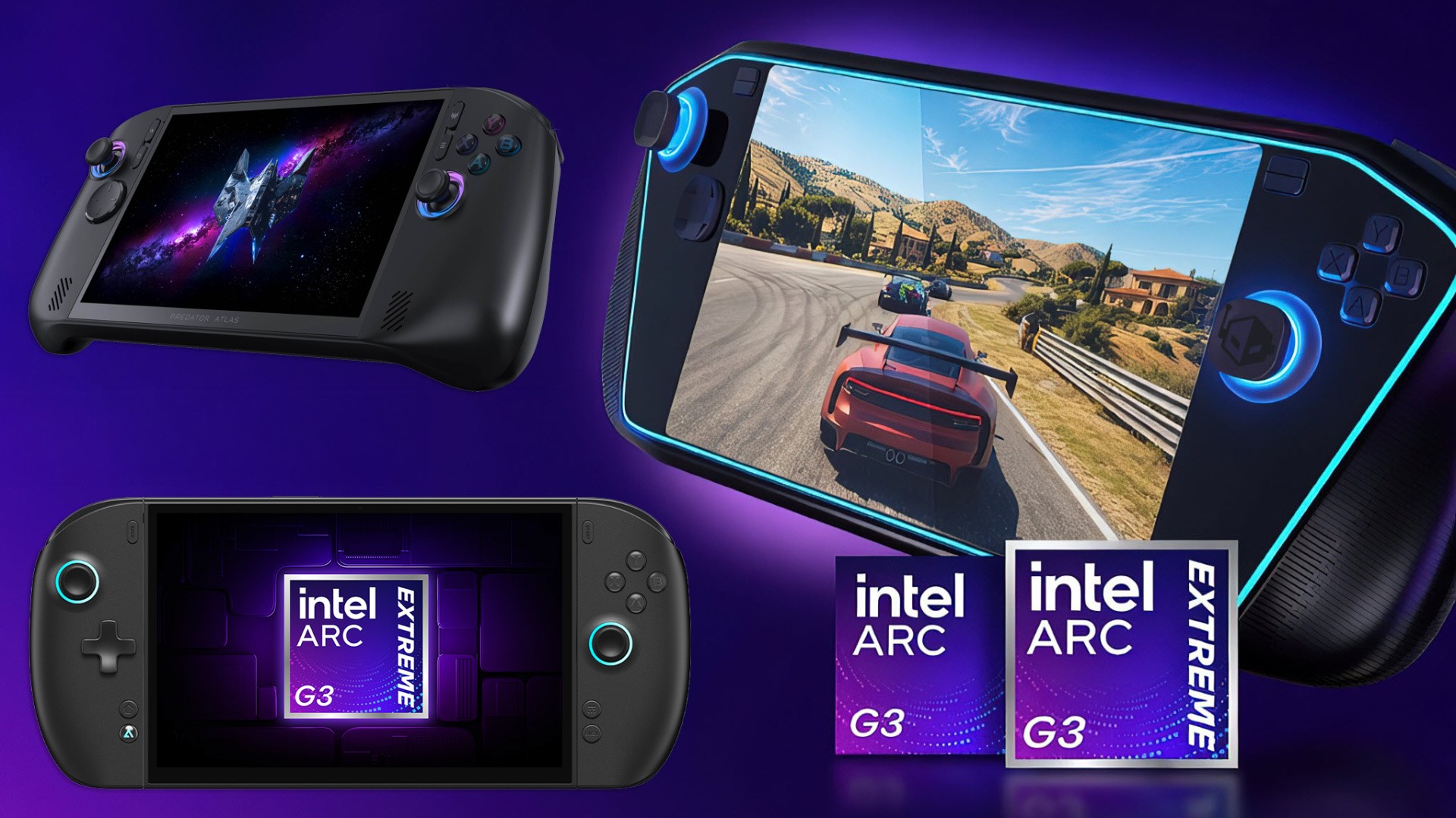 ONEXPLAYER 3 pairs Intel Arc G3 Extreme with an 8.8 inch OLED screen