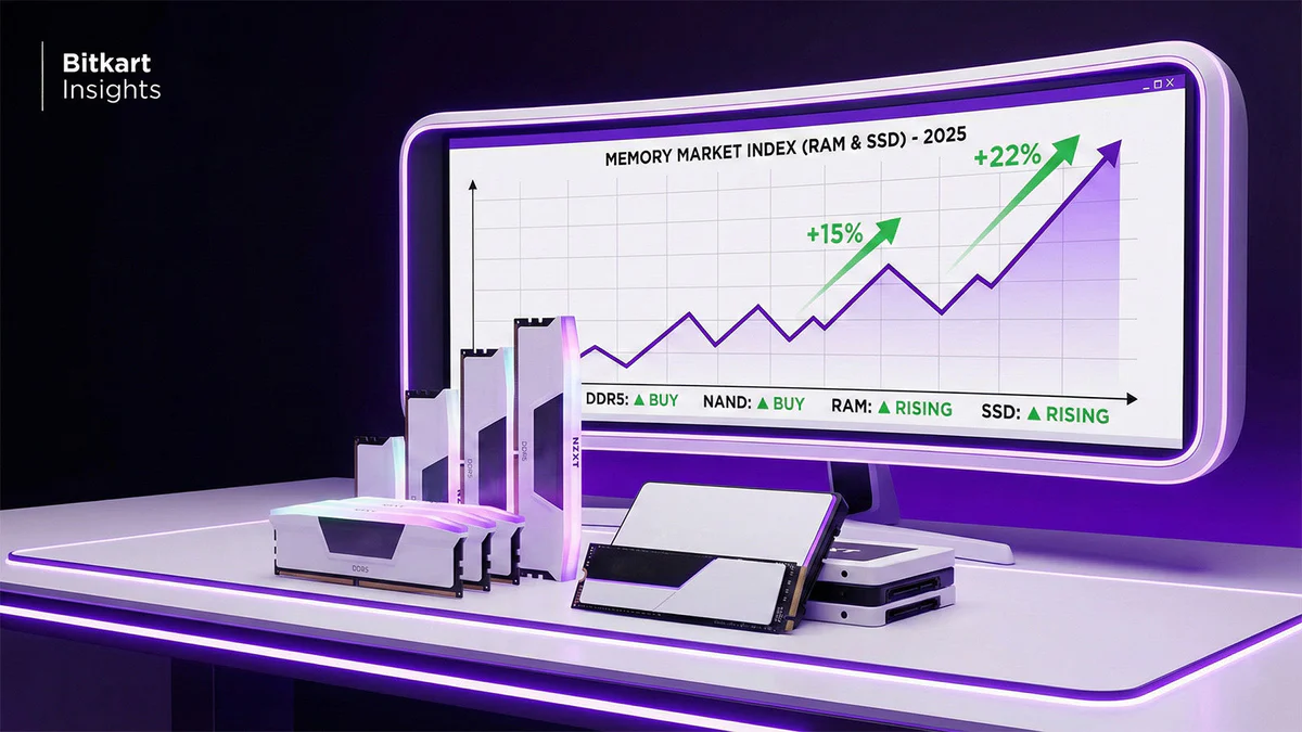 Memory prices may stay high even after the shortage improves