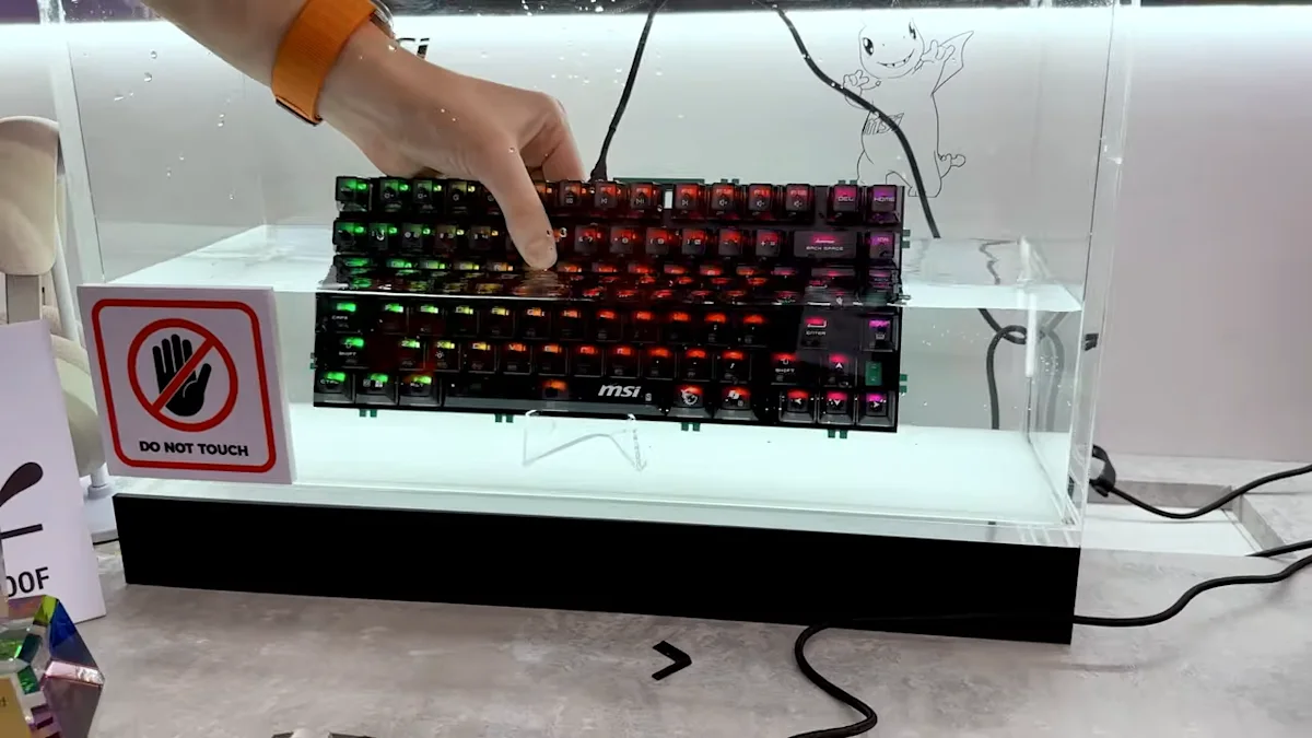 MSI Strike Alloy TMR Keyboard Can Work Underwater and Brings 8K Polling and Rapid Trigger