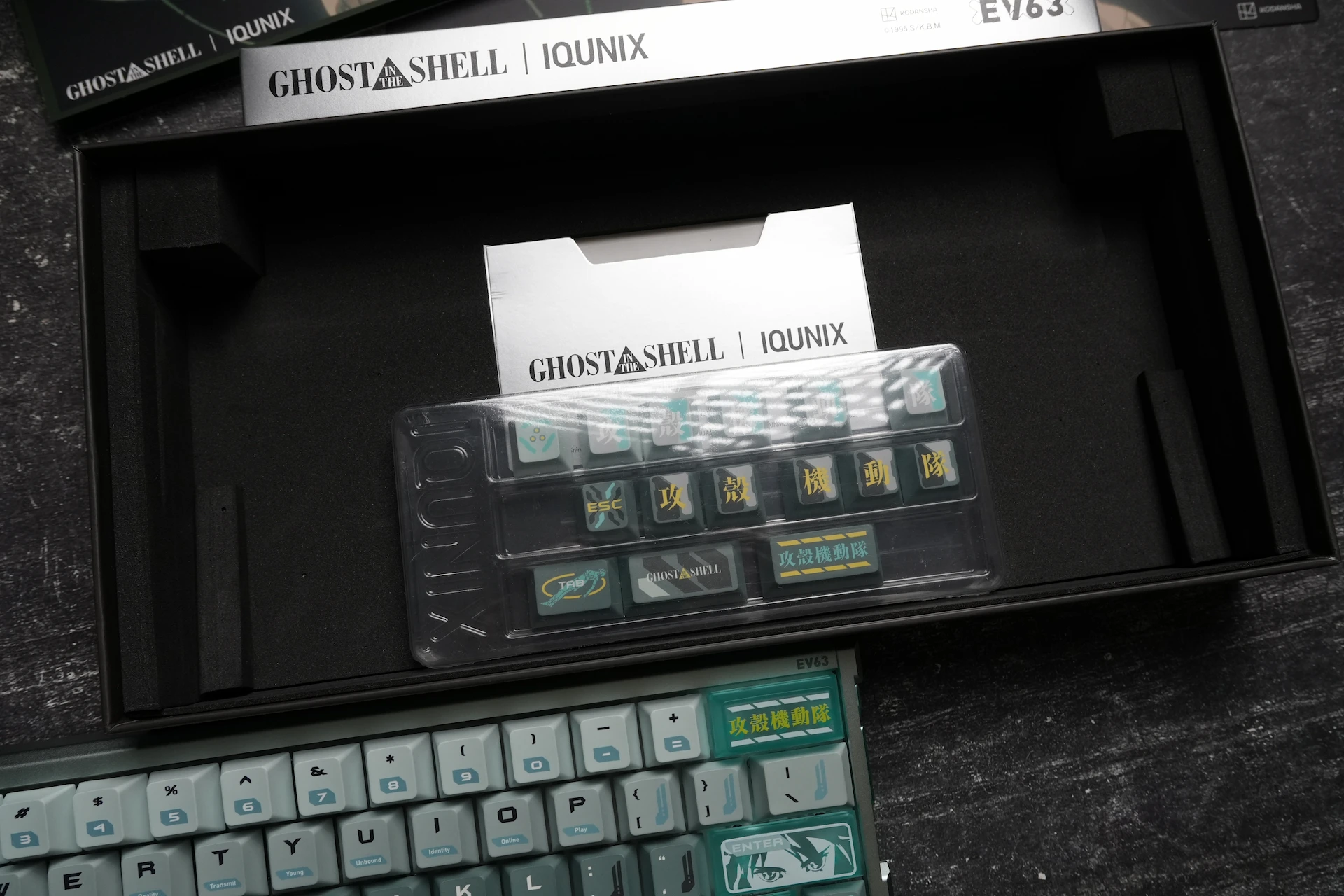 IQUNIX EV63 Ghost in the Shell Review Highlights a Stylish Magnetic Keyboard Built for Speed
