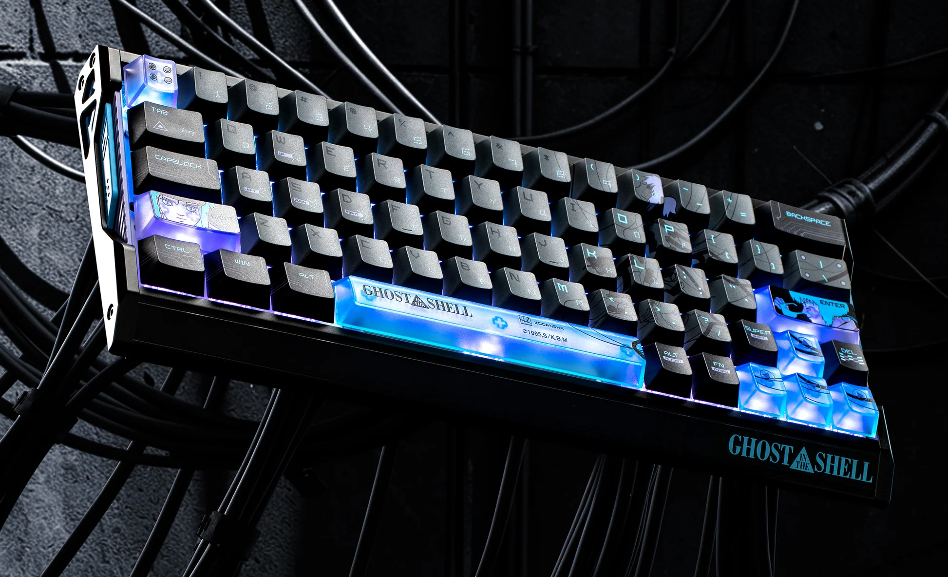 IQUNIX brings Ghost in the Shell style and Hall Effect gaming features to its new keyboards
