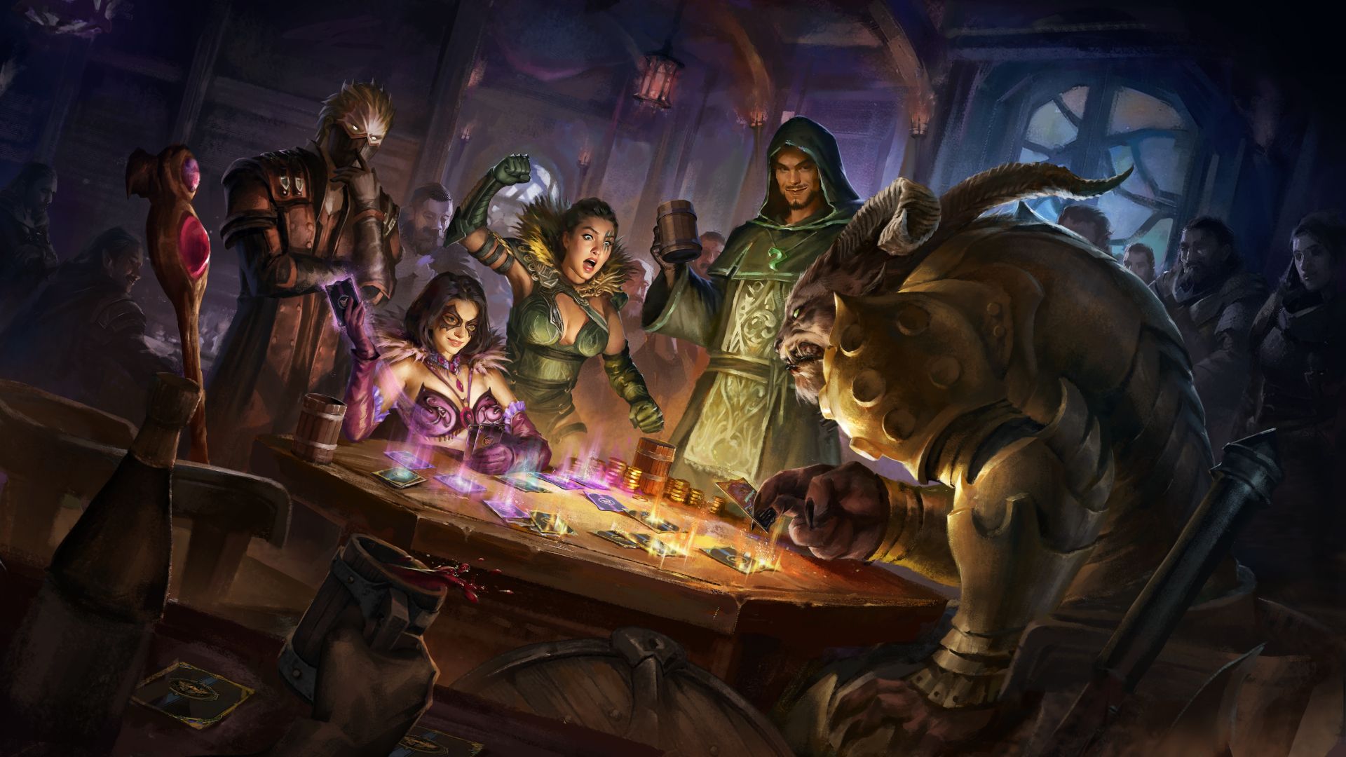 Guild Wars Enters the Card Game Space With Mistbound and Its Moving Battlefield System