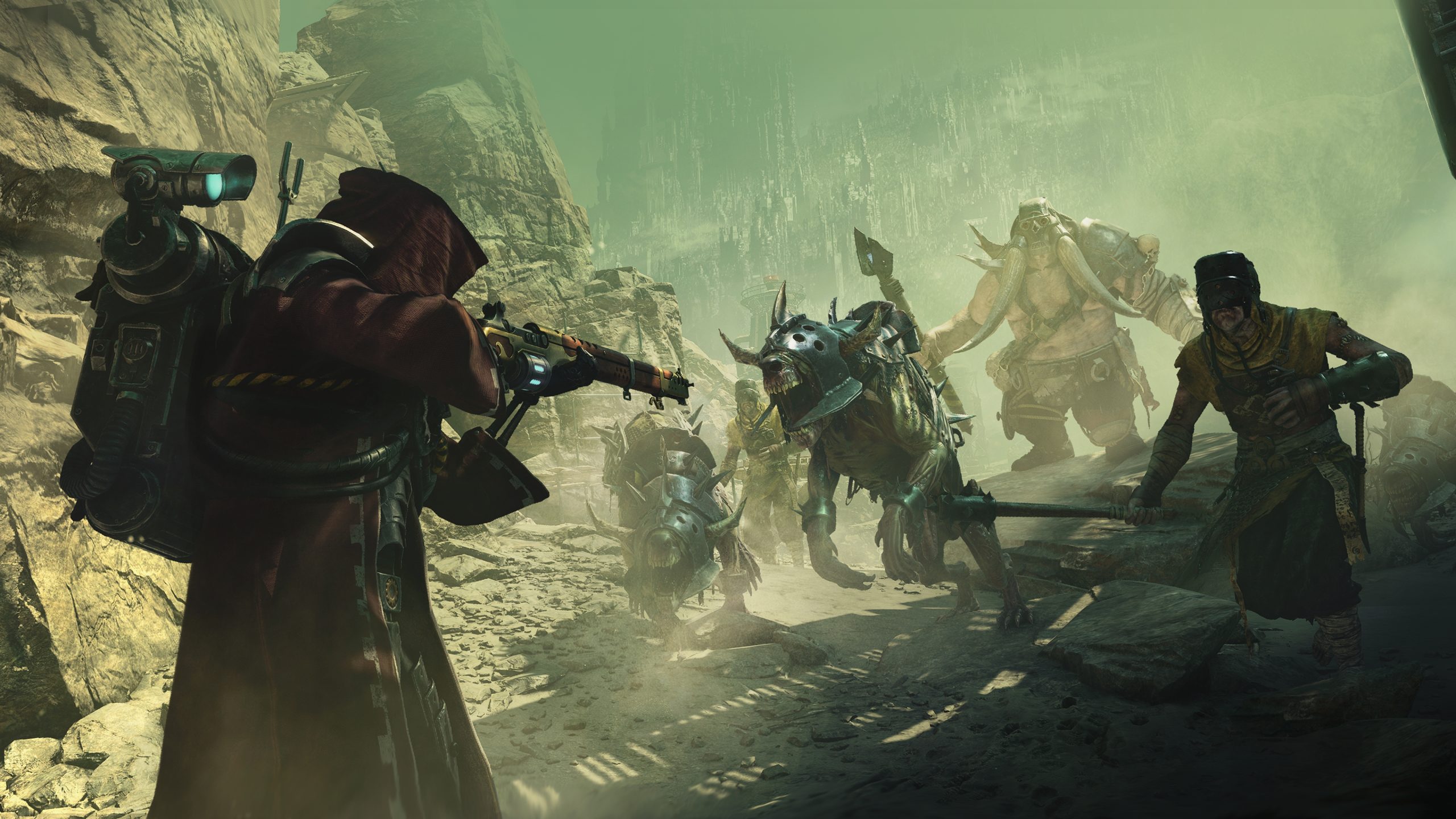 Warhammer 40,000: Darktide Adds Skitarii Alpha Primus as Its First Adeptus Mechanicus Class