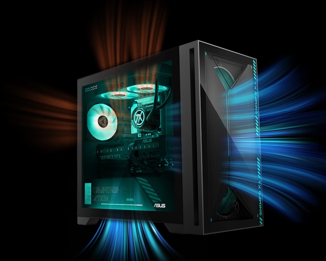 ASUS TUF Gaming 7X Brings a Bigger 47 Liter Case to RTX 5060 Ti Desktop Lineup
