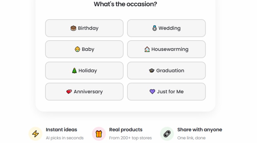 Wishwave AI Gift Finder