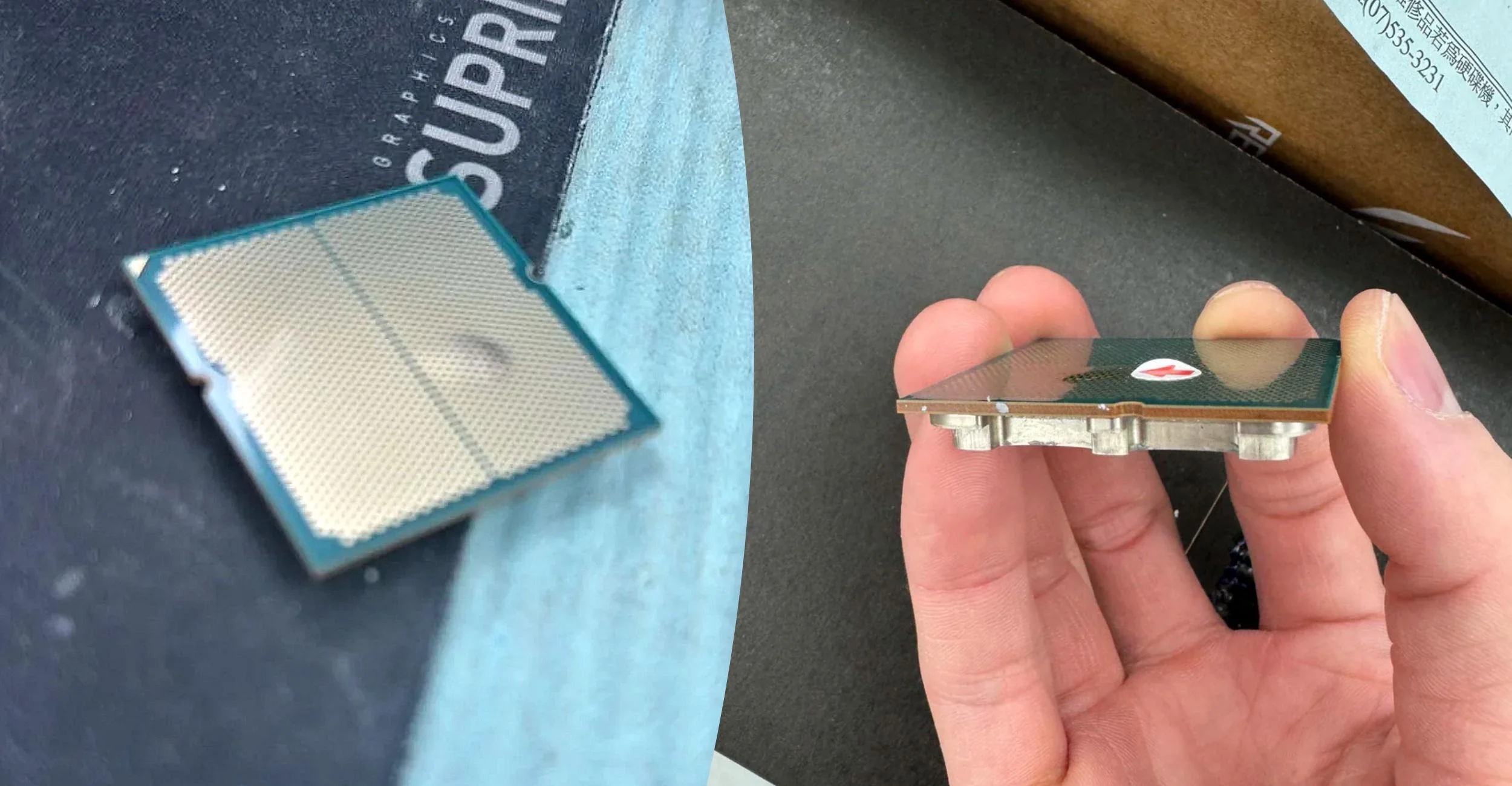 AMD Rejects Ryzen 9 7950X3D Warranty Claim After Reported CPU Substrate Swelling