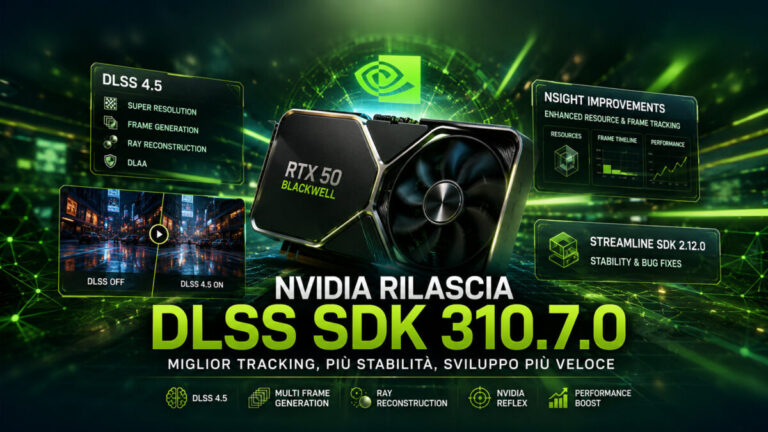 NVIDIA Releases DLSS 310.7.0 With Bug Fixes and Debugging Improvements