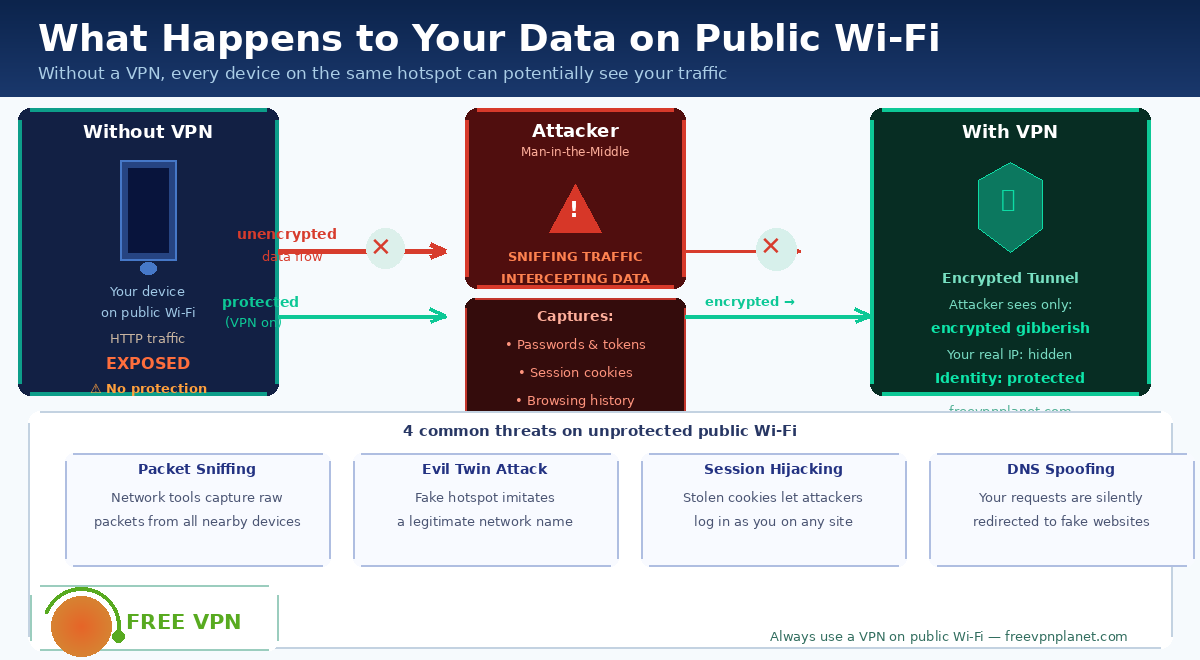 What Happens to Your Data When You Use Public Wi-Fi?