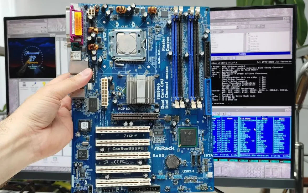 Windows 11 Runs on a DDR1 Era PC With a Core 2 Quad and AGP Graphics