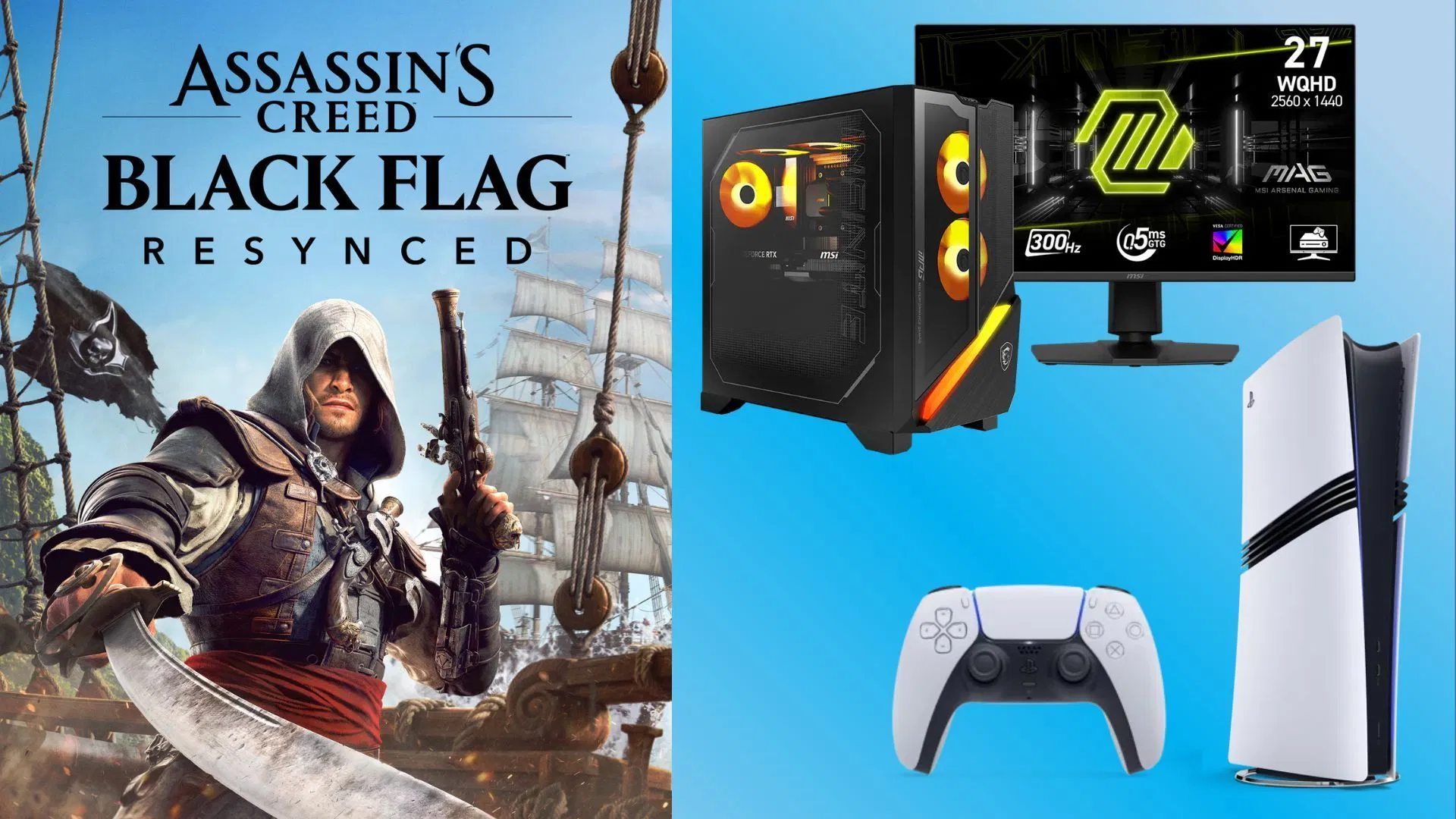 PS5 Pro delivers the strongest console version of Assassin’s Creed Black Flag Resynced