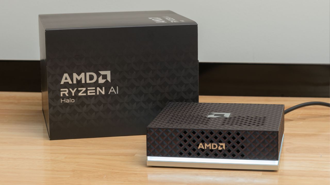 AMD Ryzen AI Halo workstation shows strong SteamOS gaming performance, but Valve’s Steam Machine still makes a strong case