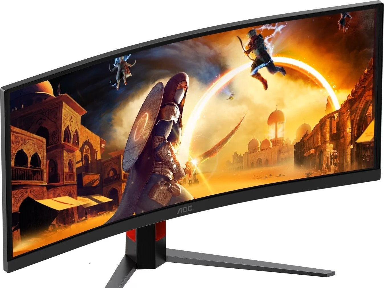 AOC launches two 34 inch ultrawide gaming monitors with USB C charging and KVM support