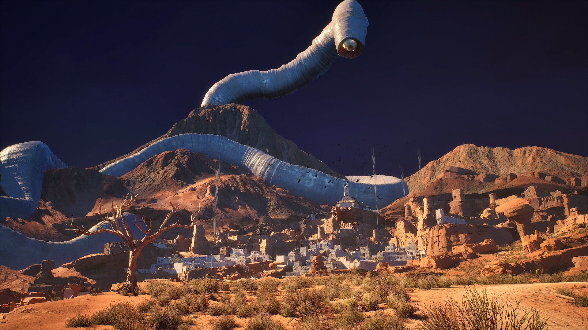 Guns of Eschaton Brings Soulslike Combat to a Dark Western Apocalypse