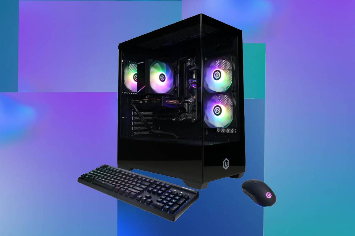 iBuyPower Slate Black Gaming PC With RTX 5060 Falls to $1,406.49