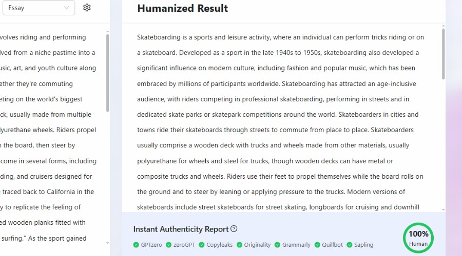 AI humanizer