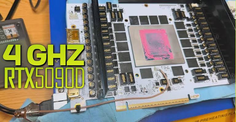 NVIDIA RTX 5090D Becomes the First Blackwell GPU to Reach 4 GHz