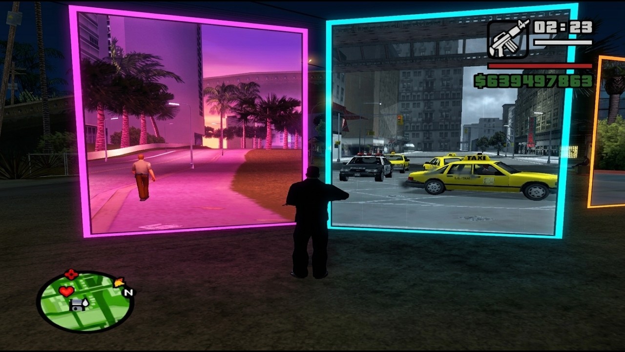 Modder Runs GTA III, Vice City and San Andreas Together Inside a Single PC Game