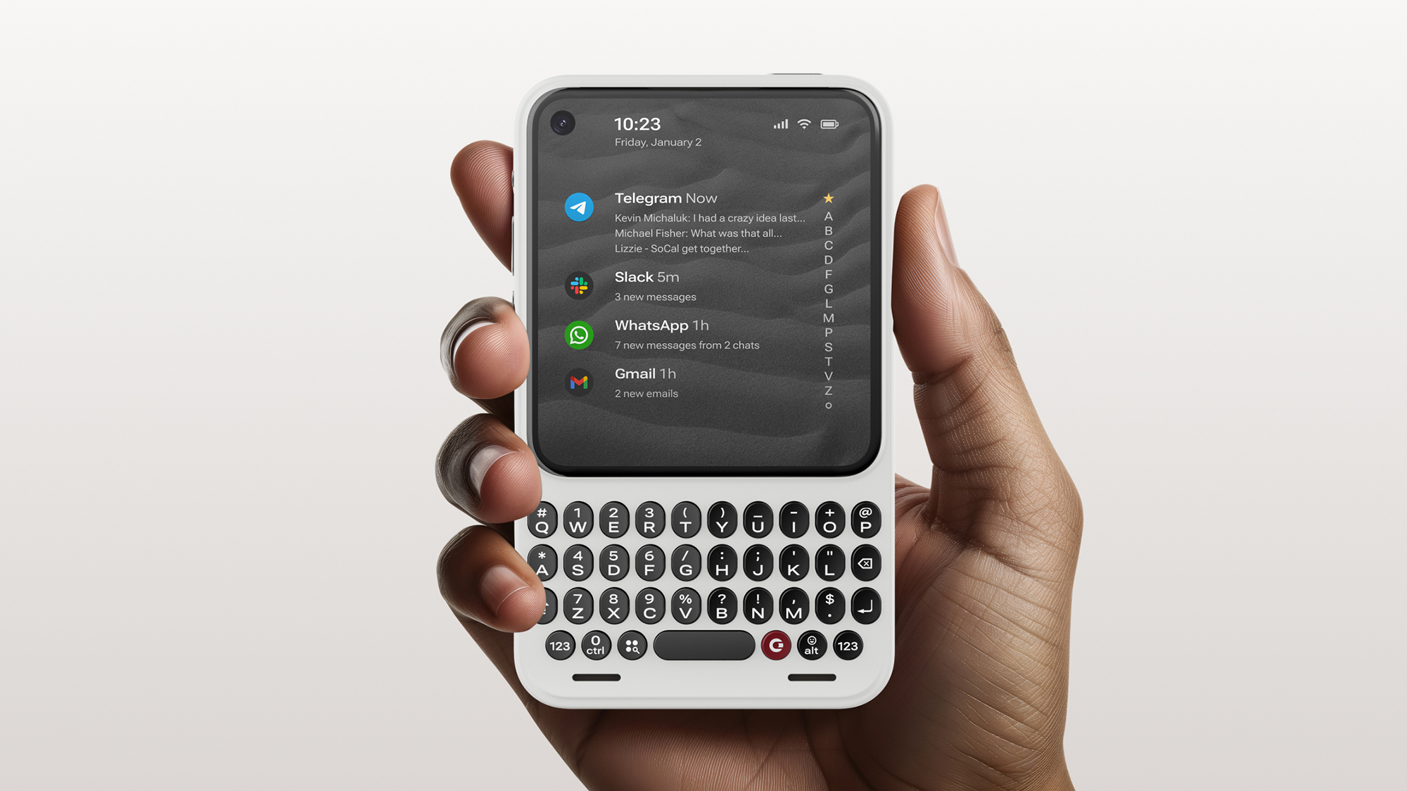 Clicks Communicator Brings a Physical Keyboard Back to Android Phones