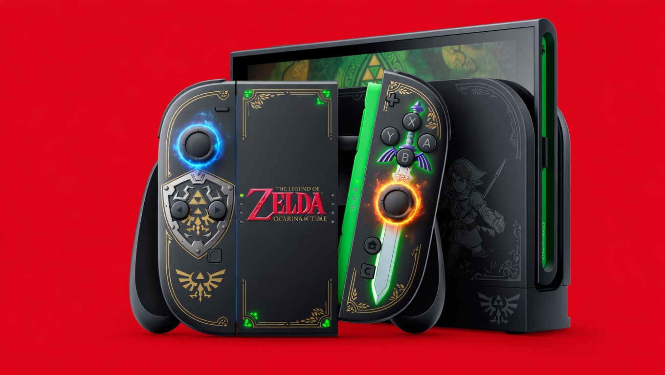 Zelda Ocarina of Time Remake Release Date Reveal May Be Near as Switch 2 Limited Edition Design Leaks