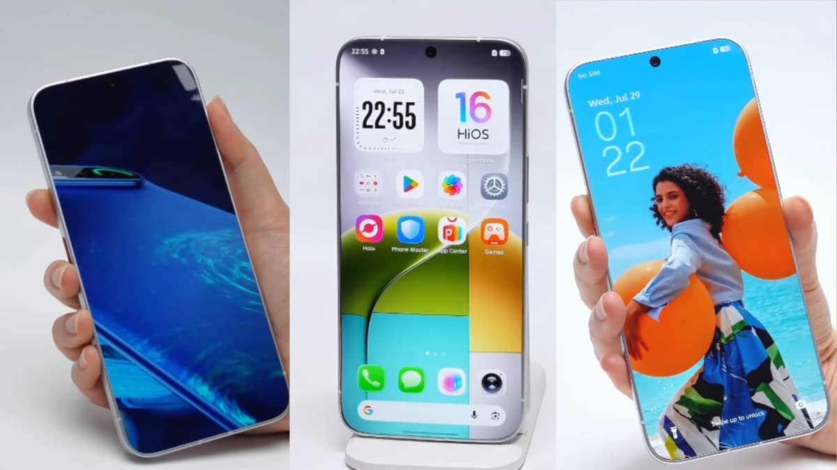 Tecno Reveals a Smartphone Concept With an Almost Borderless Display