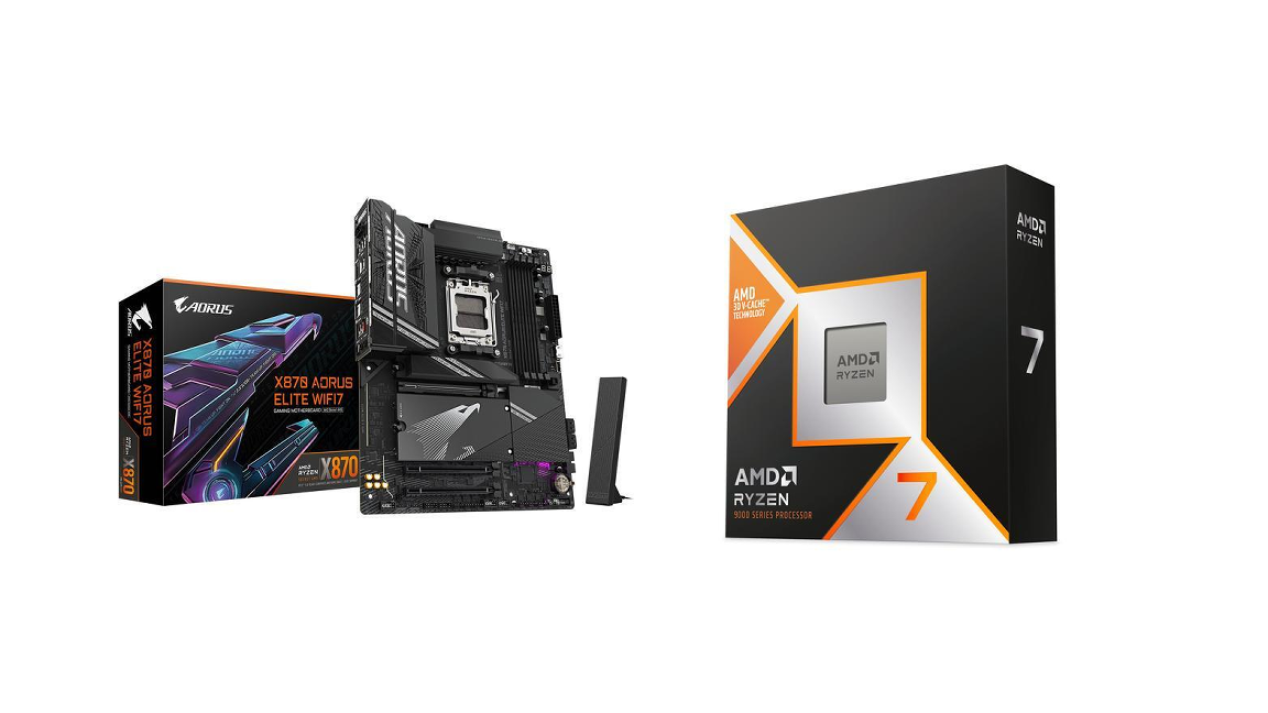 Newegg Ryzen 7 9800X3D Bundle Included X870E Board, 32GB RAM, and Free AIO