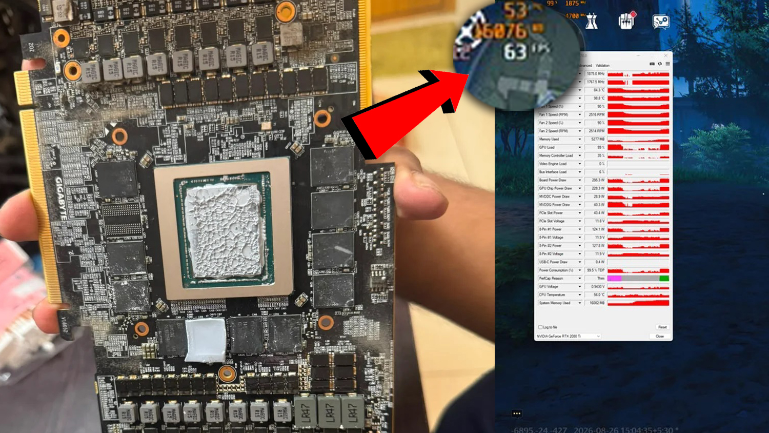RTX 2080 Ti Nearly Doubles Performance After Thermal Paste Replacement Reduces Hotspot Temperature