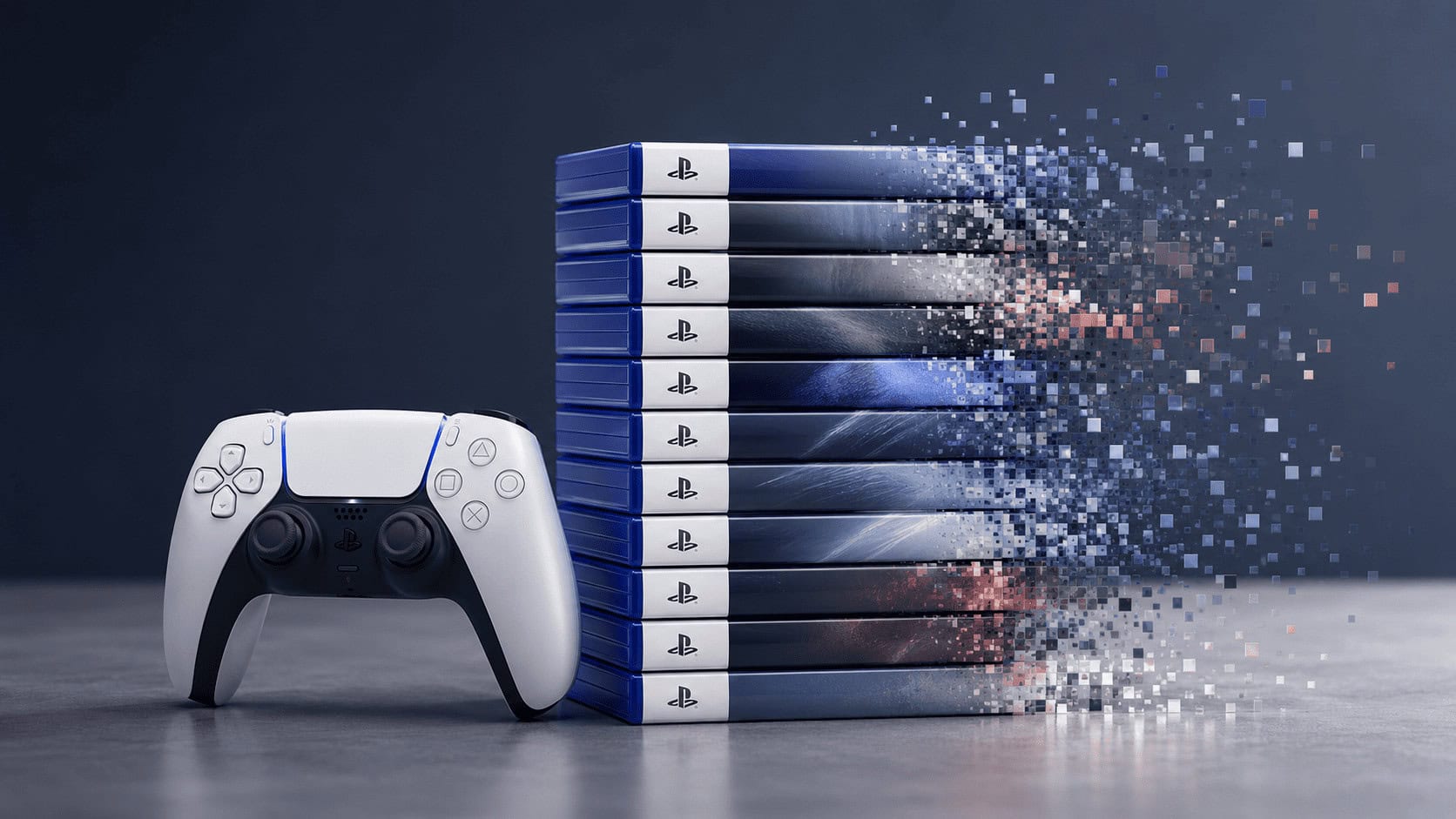 US Physical Game Sales Fall to Record Low as Sony Prepares to End PlayStation Disc Production