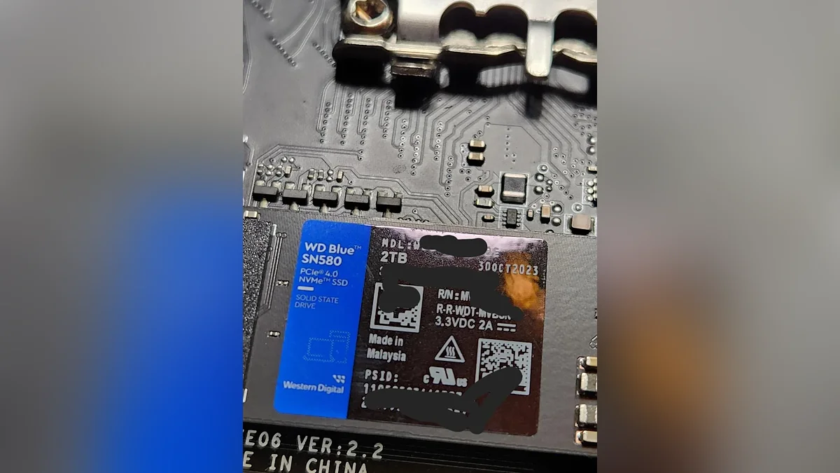 $20 eBay MSI Z790 Motherboard Arrives Working With a 2TB NVMe SSD Still Installed