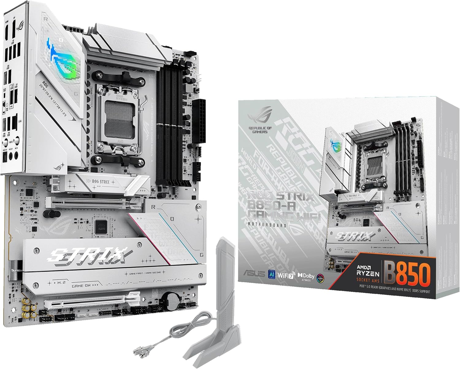 ASUS ROG Strix B850-A Gaming WiFi Drops 22% to $202.99