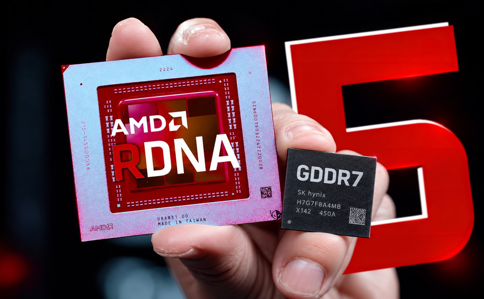 AMD Adds GDDR7 Support to Linux Driver as RDNA 5 Development Advances