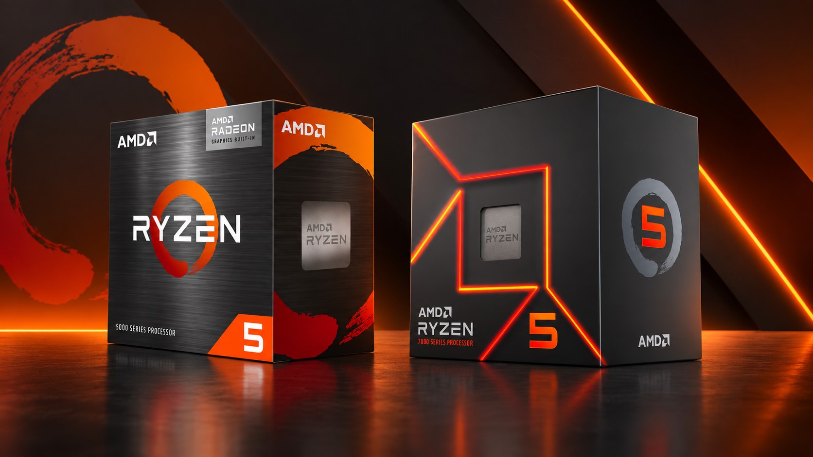 AMD Ryzen 5 5500F and Ryzen 5 7500 Reach Amazon at $118 and $209
