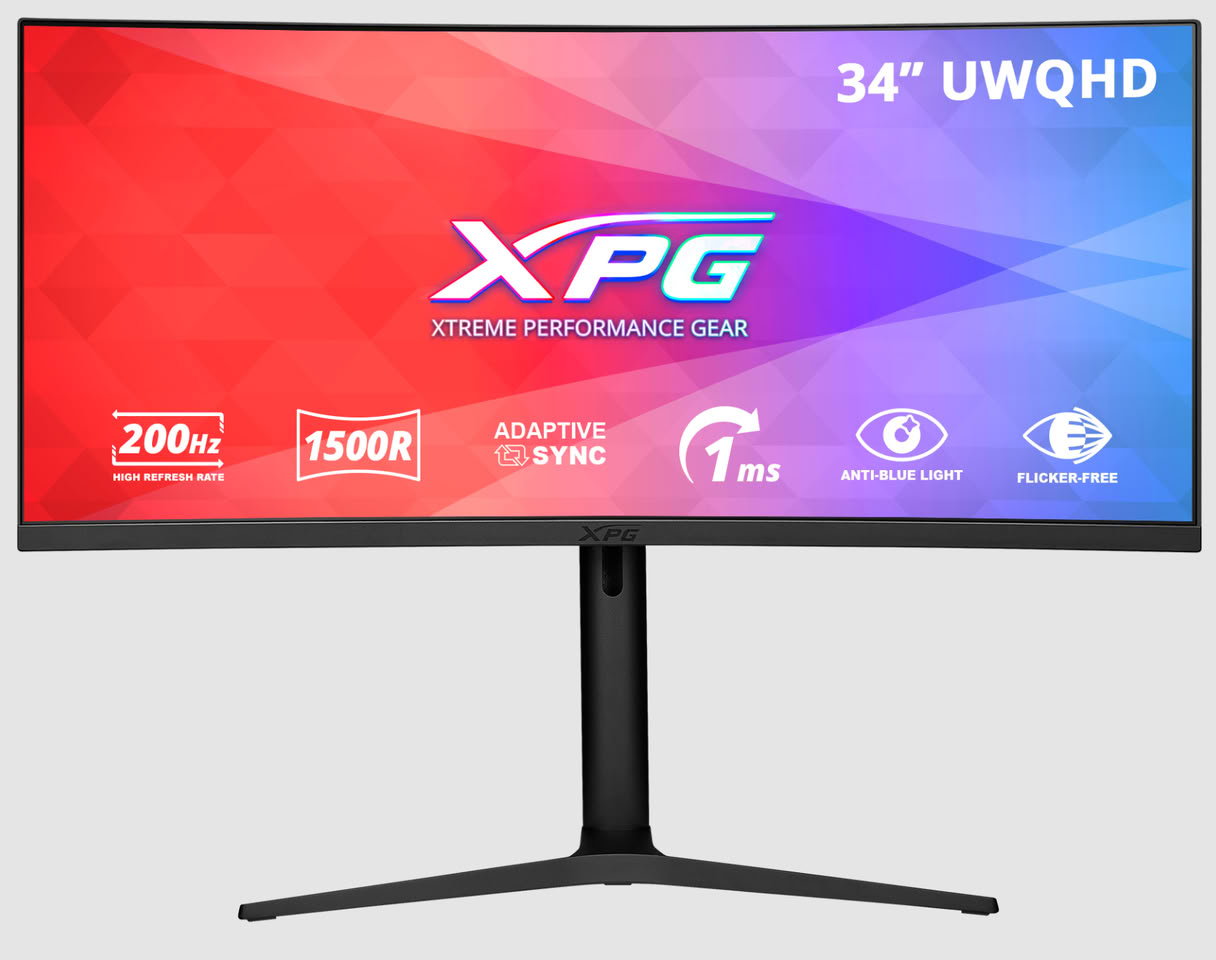 XPG Expands Gaming Monitor Lineup With 34 Inch 200Hz Ultrawide and 240Hz IPS Models
