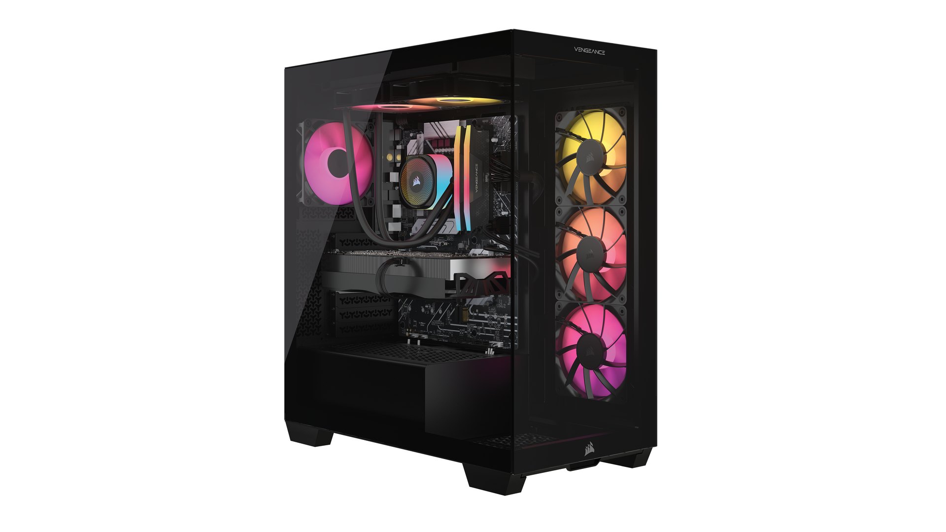 Corsair Vengeance a7500 gaming PC product render