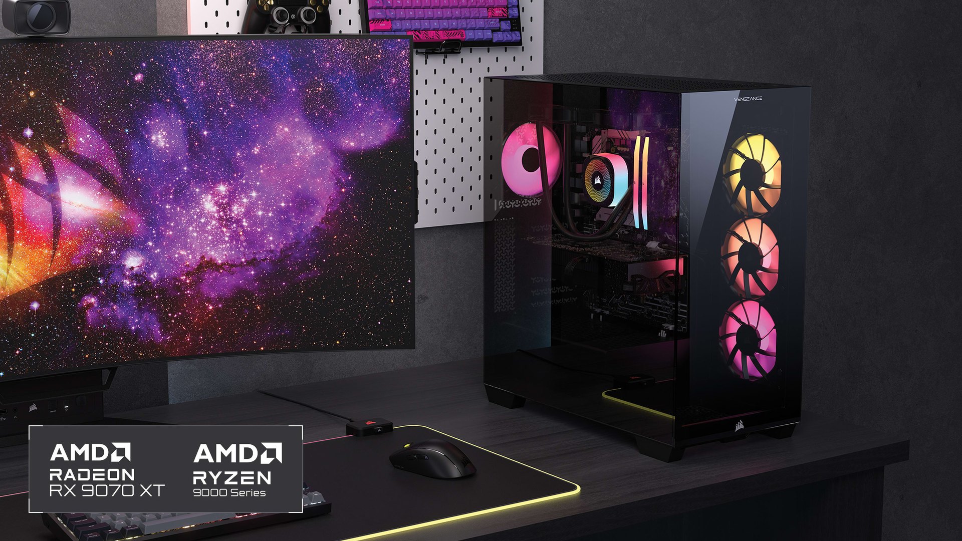 Corsair Vengeance a7500 With Ryzen 7 9800X3D and RX 9070 XT Drops to $2,499.99 in Amazon Deal