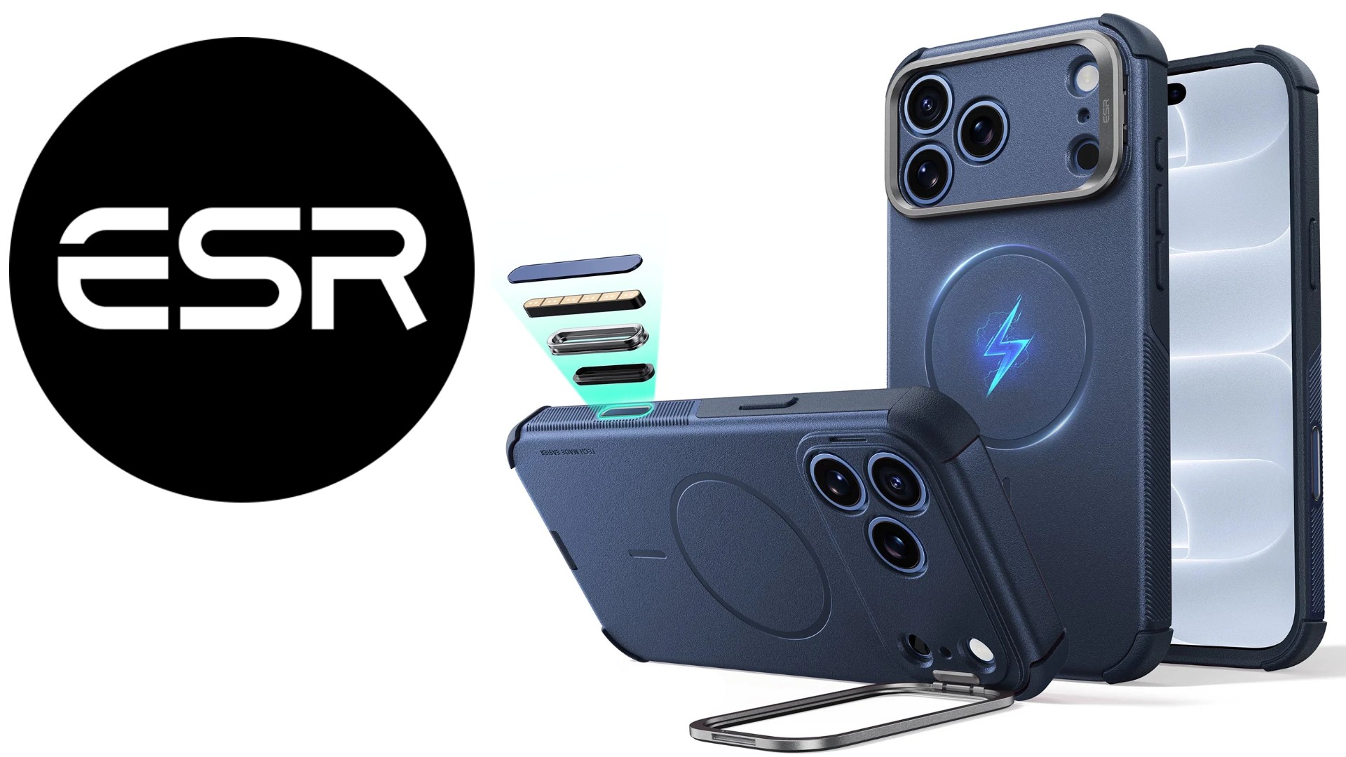 ESR Cyber Tough Magnetic iPhone 18 case