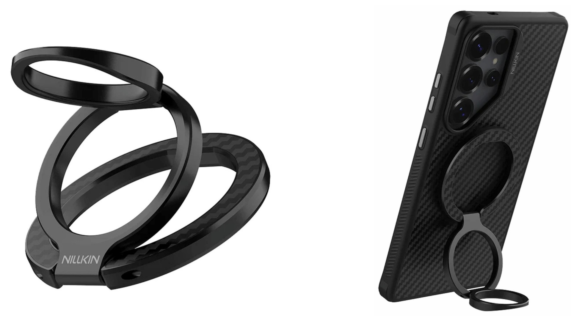 Nillkin FiberSnap Triple Ring kickstand