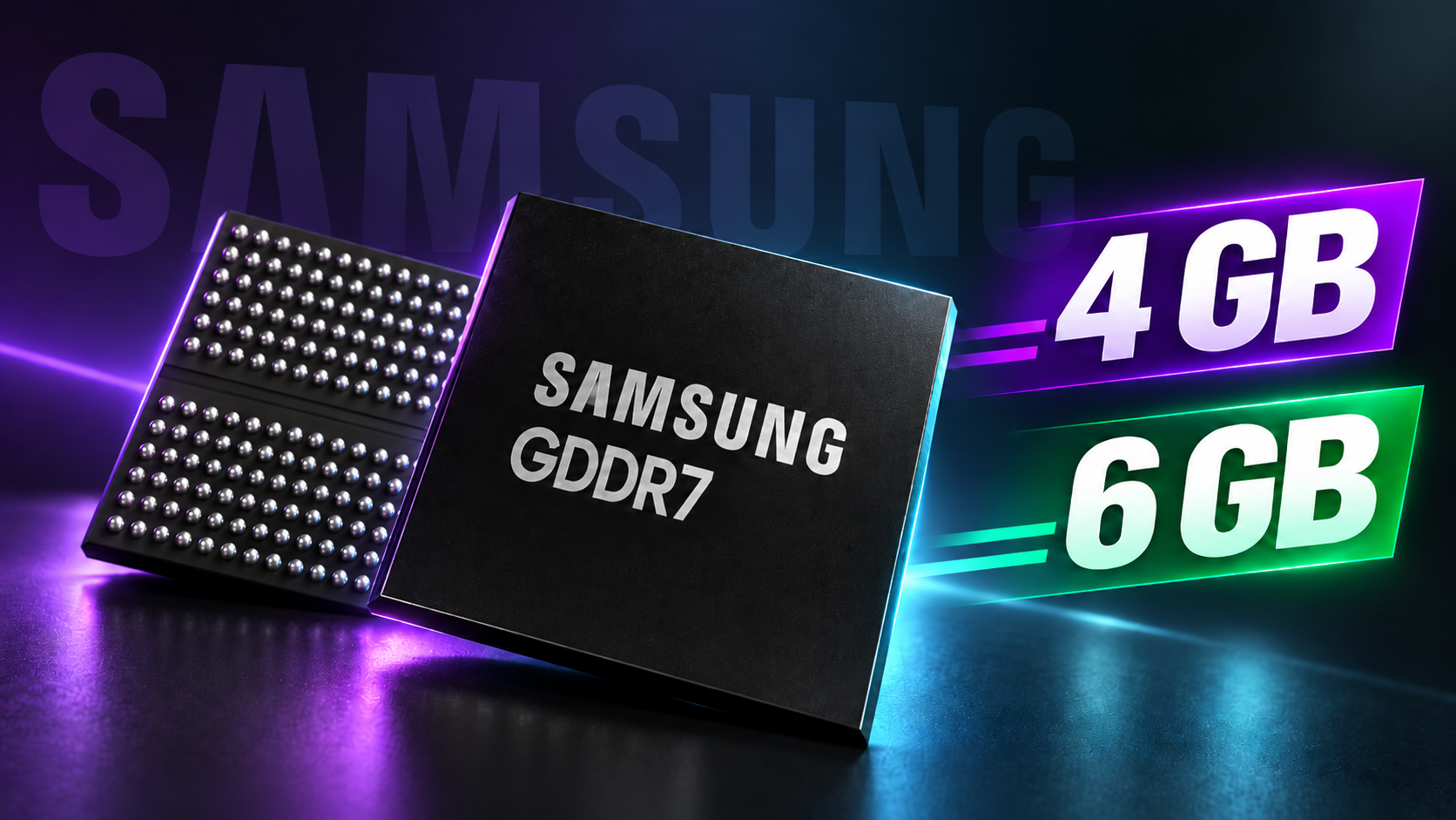 4 GB and 6 GB GDDR7 Memory Chips Could Arrive by 2027 or 2028