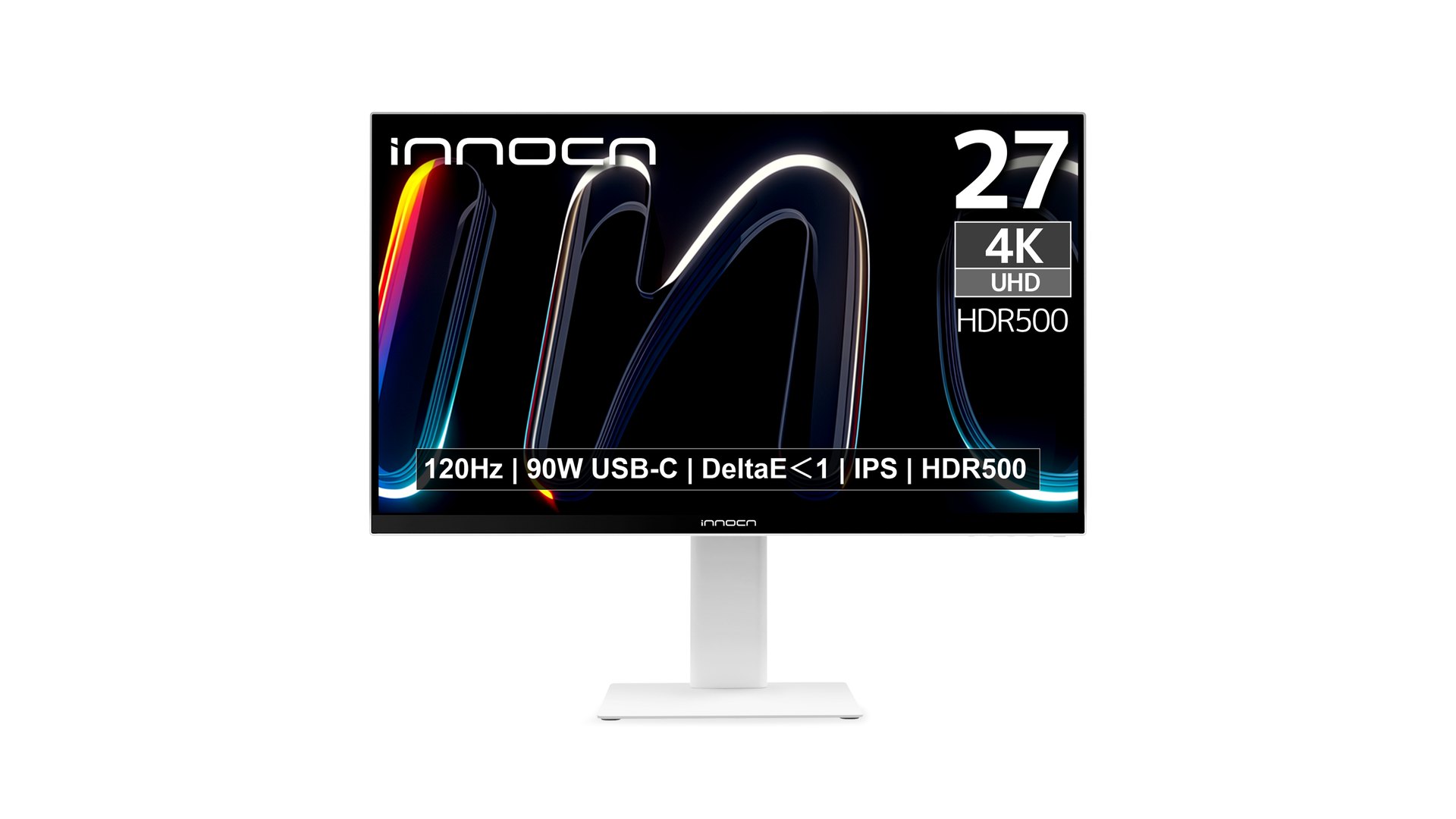 Launch graphic listing the CB27U1 panel type, resolution and refresh rate