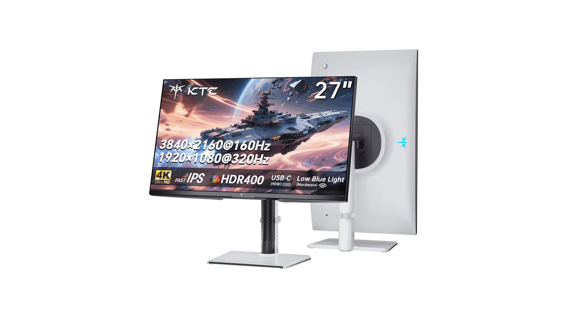 KTC H27P6 Dual-Mode 4K Gaming Monitor Drops to $260.09 in Amazon Deal