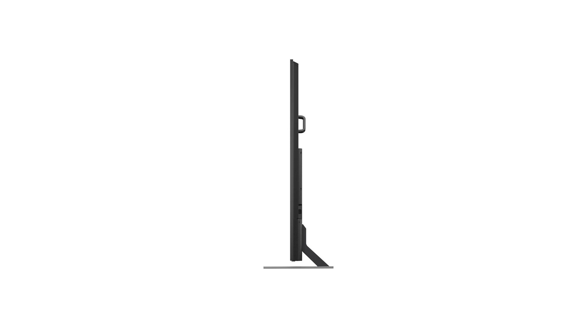 Side view of the LG 98-inch NU85 television