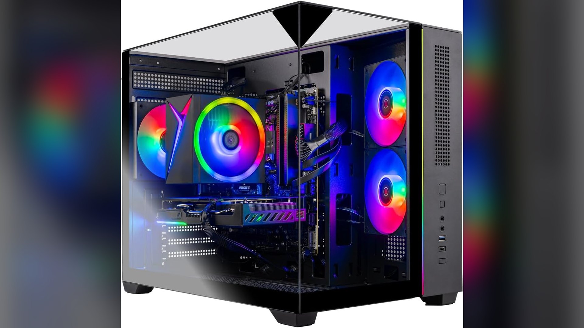 Skytech Crystal With RTX 5060 Ti and Ryzen 5 5500 Drops to $1,299.99 in Amazon Deal