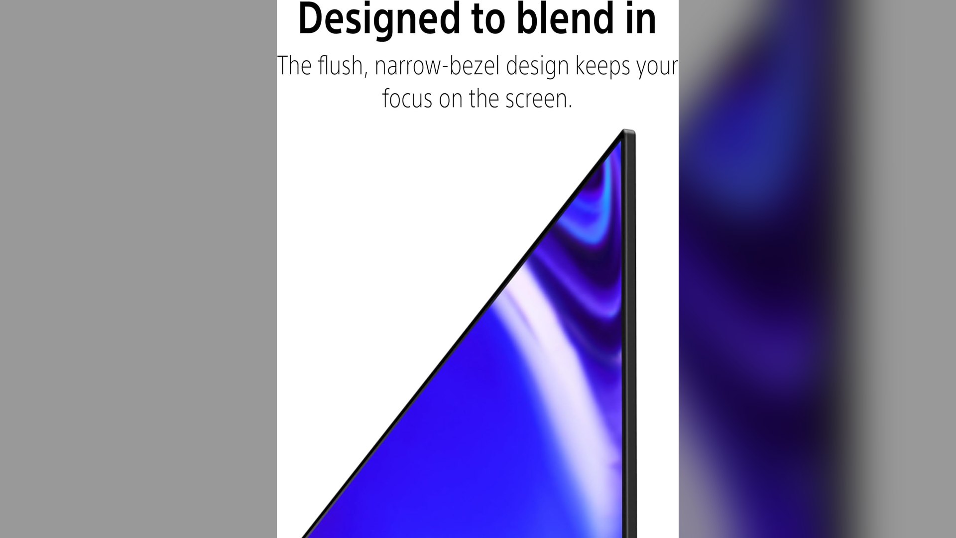 Sony BRAVIA 6 OLED TV side profile