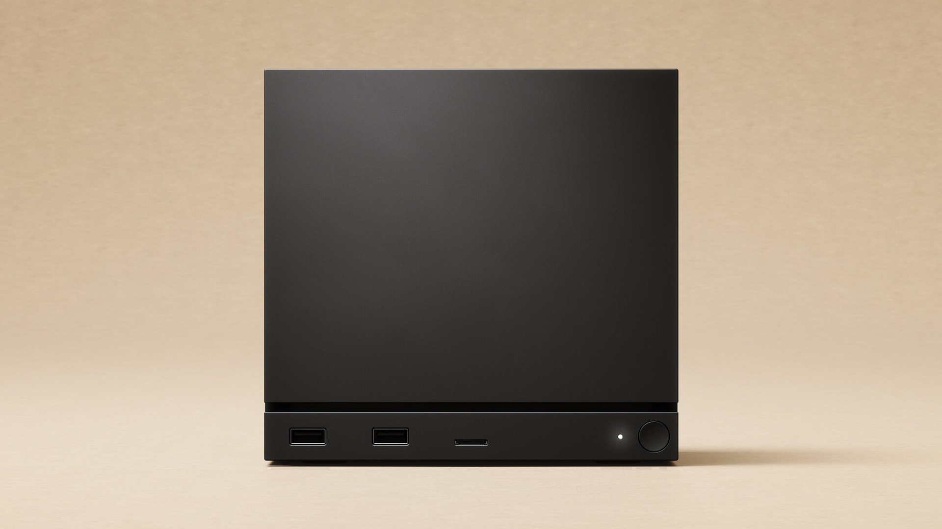 Small black Steam Machine console box