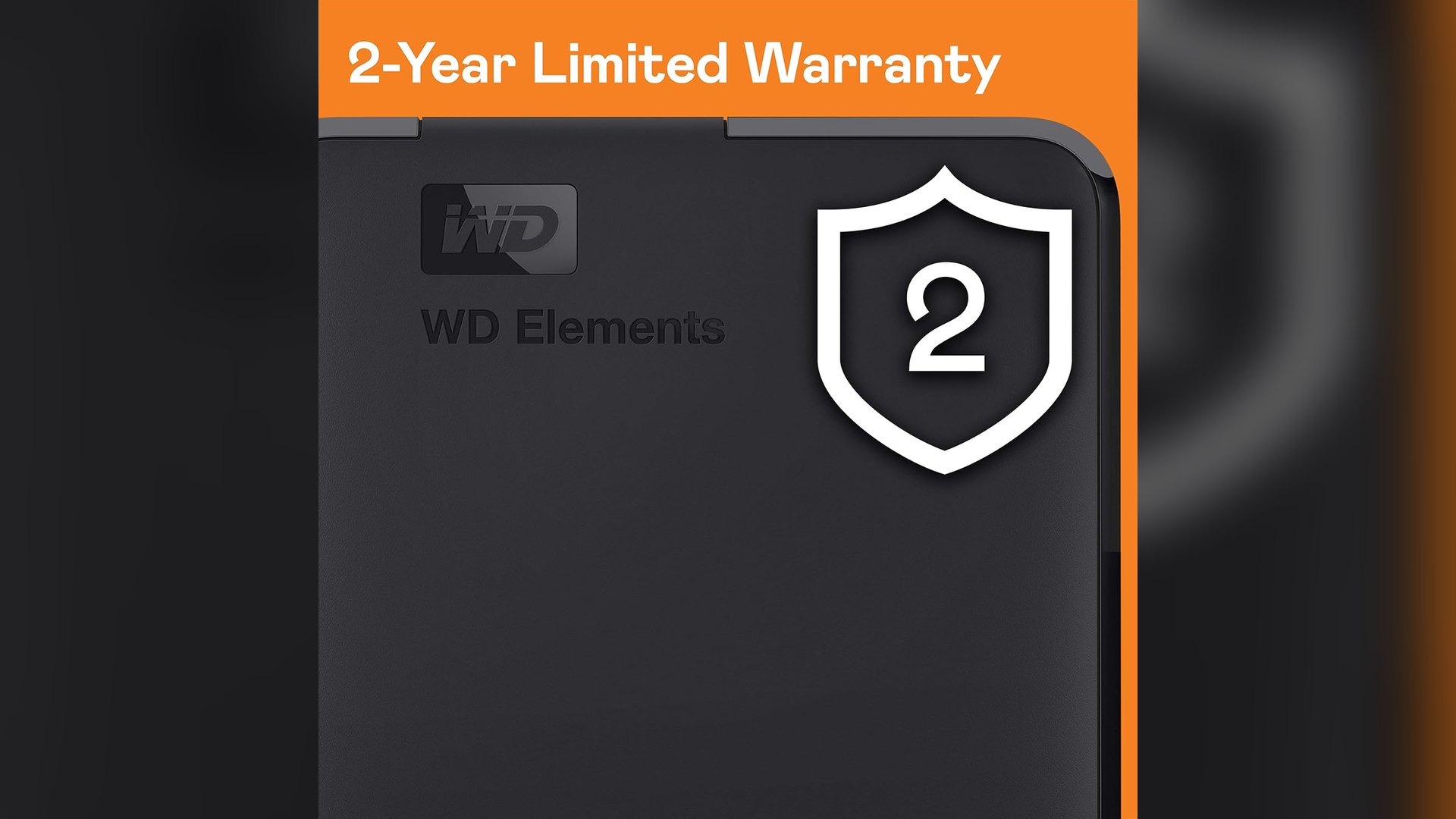WD Elements Portable hard drive with USB cable