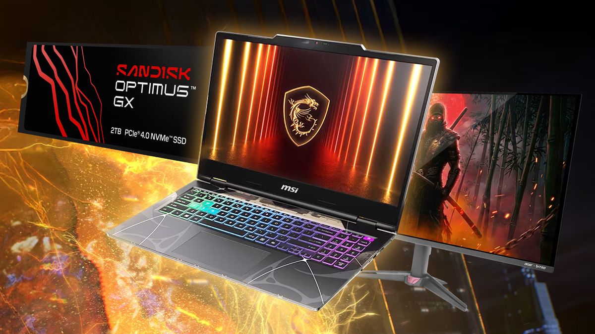 Walmart Extends PC Gaming Deals With RTX 5070 Laptop, 2TB SSD and QD OLED Monitor Discounts
