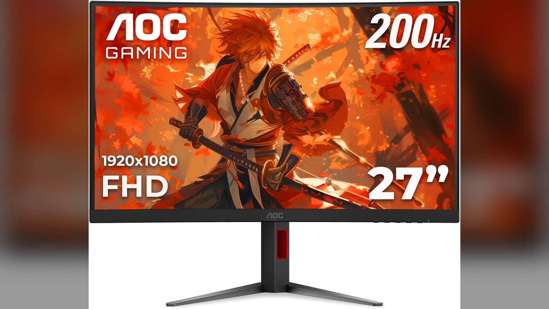 AOC C27G4H2 27-Inch 200Hz Curved Monitor Drops to $99.99 for Amazon Prime Members
