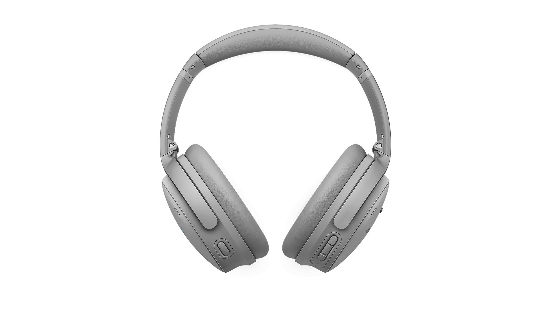 Rear view of both earcups showing the control buttons